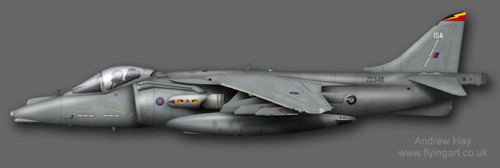 Harrier GR.7 ZD348 IV(AC) Sqn